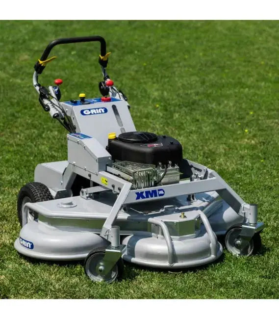 Tondeuse à essence professionnelle 140 cm, mulching 8100 m²/h, zéro turn - GRIN XM140A JARDINS LOISIRS
