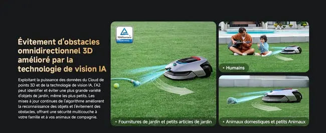 DREAME Robot tondeuse A2 JARDINS LOISIRS