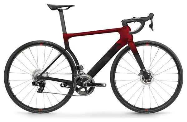 3T Strada Vélo de Route Rival AXS 12V 700 mm Rouge/Noir 2022 JARDINS LOISIRS