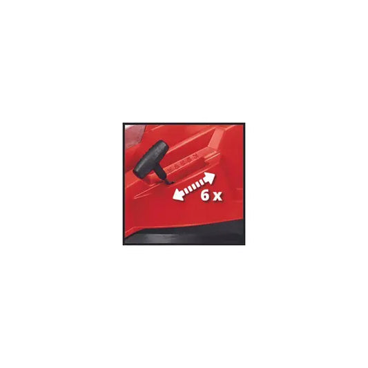 Einhell RASARRO 36/40 (2x4.0Ah) Tondeuse à gazon poussée Batterie Noir, Rouge JARDINS LOISIRS