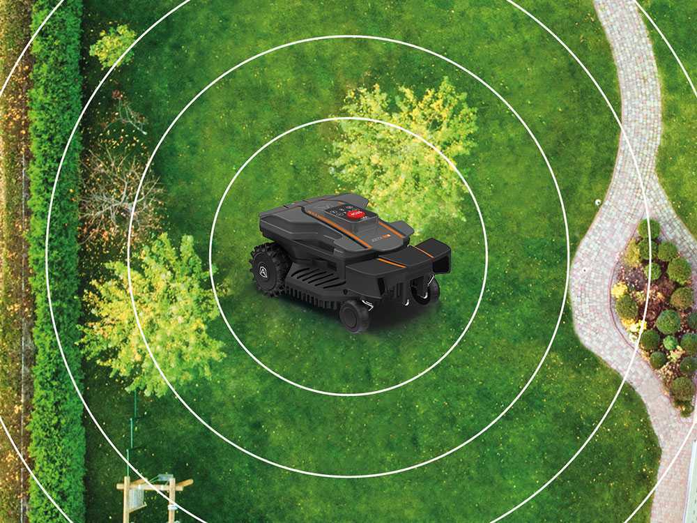 AMBROGIO ZETA R - Robot tondeuse - Sans fil périphérique - Pas besoin d'installation JARDINS LOISIRS
