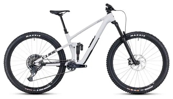 Cube VTT Tout-Suspendu Cube Stereo One55 C:62 Race Sram GX/NX Eagle 12V 29'' Gris Light 2024 JARDINS LOISIRS