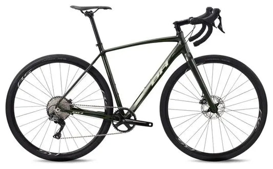 Gravel Bike BH Gravel X Alu 1.0 Shimano 105 11V 700 mm Vert/Beige JARDINS LOISIRS