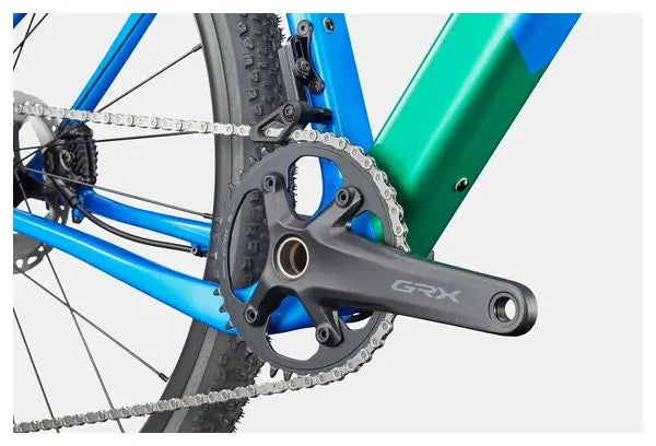 Gravel Bike Cannondale Topstone Carbon 2 Lefty Shimano GRX 12V 700 mm Bleu JARDINS LOISIRS