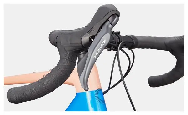 Gravel Bike Cannondale Topstone Carbon 2 Lefty Shimano GRX 12V 700 mm Bleu JARDINS LOISIRS