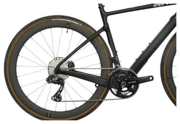 Gravel Bike Cervelo Aspero 5 Shimano GRX 815 Di2 11V Five Noir 2024 JARDINS LOISIRS