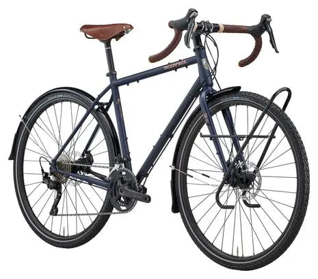 Gravel Bike Kona Sutra Shimano GRX 400 10V 700mm Bleu Mat JARDINS LOISIRS