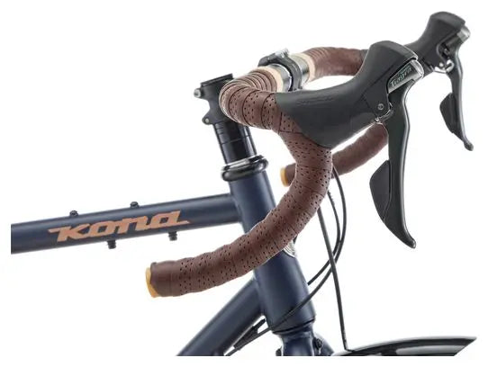 Gravel Bike Kona Sutra Shimano GRX 400 10V 700mm Bleu Mat JARDINS LOISIRS