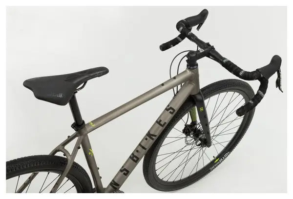 Gravel Bike NS Bikes Rag+ 3 Sram Apex 11V 700 mm Marron Raw 2022 JARDINS LOISIRS