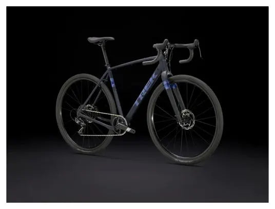 Gravel Bike Trek Checkpoint ALR 4 Sram Apex 11V 700 mm Bleu Foncé Mat JARDINS LOISIRS