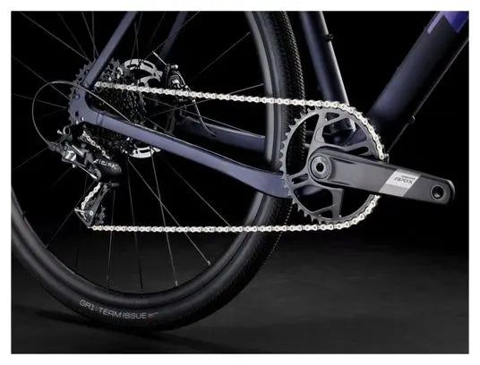 Gravel Bike Trek Checkpoint ALR 4 Sram Apex 11V 700 mm Bleu Foncé Mat JARDINS LOISIRS