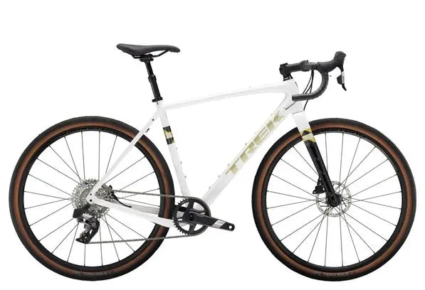 Gravel Bike Trek Checkpoint ALR 5 Sram Apex eTap AXS 12V 700 mm Blanc JARDINS LOISIRS