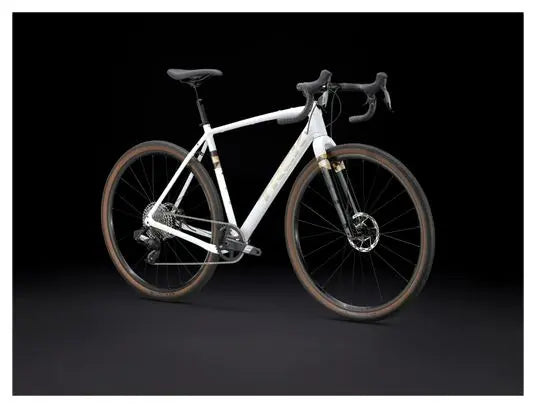 Gravel Bike Trek Checkpoint ALR 5 Sram Apex eTap AXS 12V 700 mm Blanc JARDINS LOISIRS