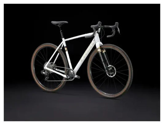 Gravel Bike Trek Checkpoint ALR 5 Sram Apex eTap AXS 12V 700 mm Blanc JARDINS LOISIRS