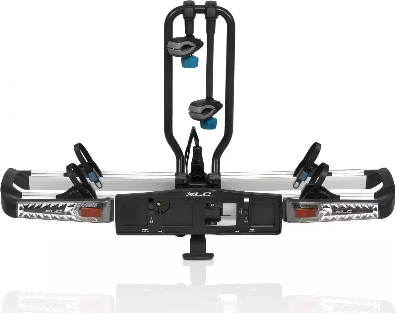 Porte-Vélos sur Boule d'Attelage XLC VC-C10 Azura Xtra Led WT 2 Vélos Noir JARDINS LOISIRS