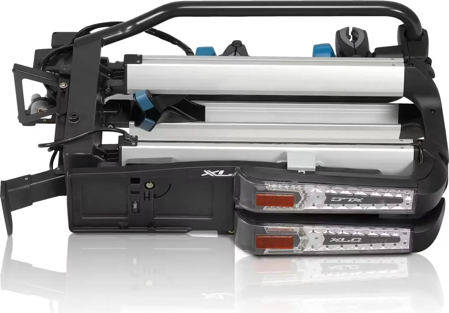 Porte-Vélos sur Boule d'Attelage XLC VC-C10 Azura Xtra Led WT 2 Vélos Noir JARDINS LOISIRS