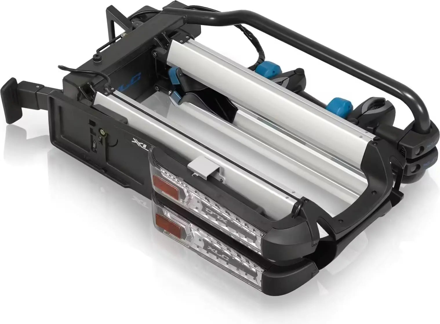 Porte-Vélos sur Boule d'Attelage XLC VC-C10 Azura Xtra Led WT 2 Vélos Noir JARDINS LOISIRS