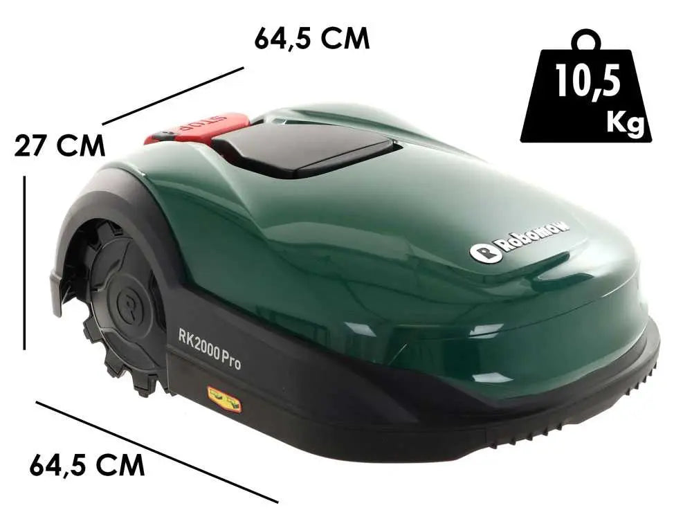Robomow RK 2000 PRO - Robot tondeuse - Avec batterie au lithium JARDINS LOISIRS