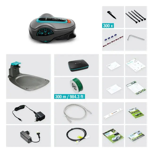 Robot tondeuse connecté GARDENA smart Sileno life - 750m² - 19701-66 wifi, LONA JARDINS LOISIRS