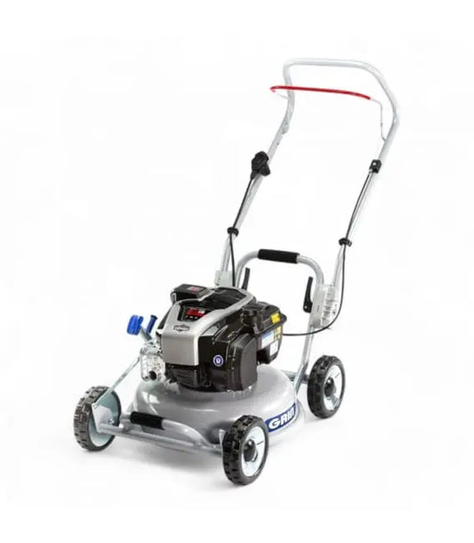 Tondeuse thermique 46cm, mulching pulvérisateur sans bac, démarrage électrique JARDINS LOISIRS