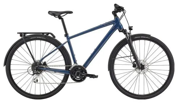 VTC Cannondale Quick CX EQ Shimano Acera/Altus 8V 700 mm Bleu Abyss JARDINS LOISIRS