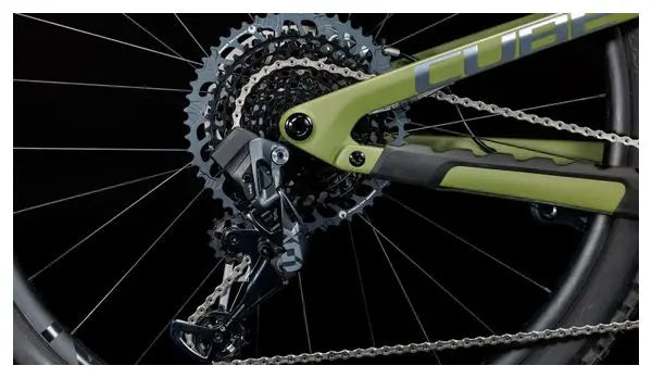 VTT Cube  Stereo ONE55 C:62 TM 29 olive´n´chrome JARDINS LOISIRS