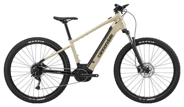 VTT Électrique Semi-Rigide Cannondale Trail Neo 4 Shimano Alivio 9V 500 Wh 29'' Beige JARDINS LOISIRS