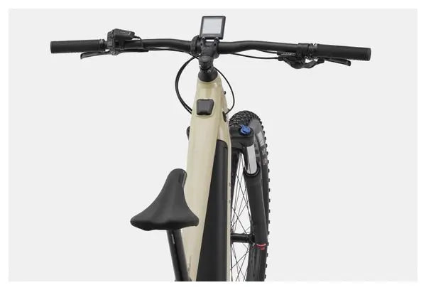 VTT Électrique Semi-Rigide Cannondale Trail Neo 4 Shimano Alivio 9V 500 Wh 29'' Beige JARDINS LOISIRS