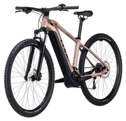 VTT Électrique Semi-Rigide Cube Reaction Hybrid Performance 625 Shimano Alivio 9V 625 Wh 27.5'' Marron Metallic JARDINS LOISIRS