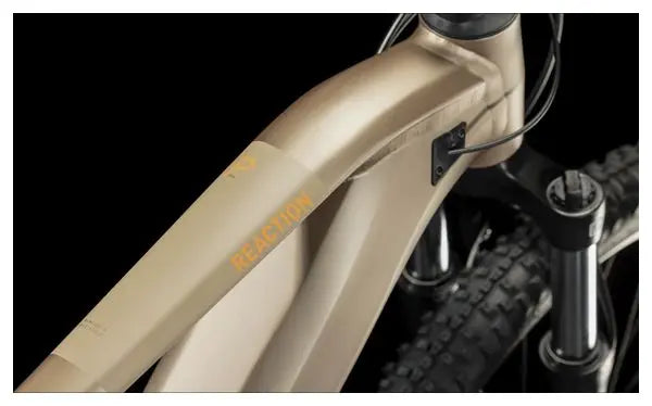 VTT Électrique Semi-Rigide Cube Reaction Hybrid Performance 625 Shimano Alivio 9V 625 Wh 27.5'' Marron Metallic JARDINS LOISIRS