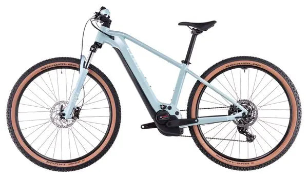 VTT Électrique Semi-Rigide Cube Reaction Hybrid Performance 625 Shimano Cues 9V 625 Wh 29'' Bleu Sky Light 2025 JARDINS LOISIRS