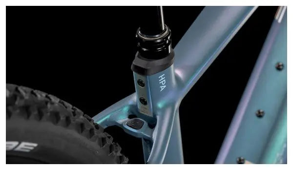 VTT Électrique Semi-Rigide Cube Reaction Hybrid Pro 600 Shimano Deore/Deore XT 12V 600 Wh 29'' Bleu Vert Smaragd 2025 JARDINS LOISIRS