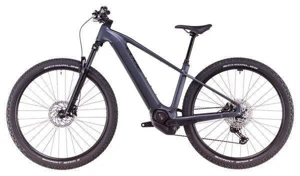 VTT Électrique Semi-Rigide Cube Reaction Hybrid Pro 600 Shimano Deore/Deore XT 12V 600 Wh 29'' Gris Metallic 2025 JARDINS LOISIRS