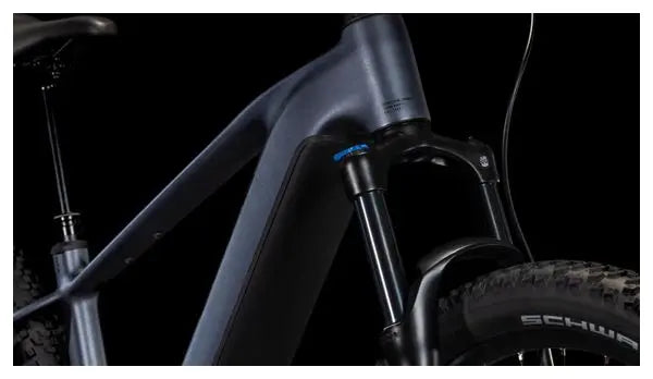 VTT Électrique Semi-Rigide Cube Reaction Hybrid Pro 600 Shimano Deore/Deore XT 12V 600 Wh 29'' Gris Metallic 2025 JARDINS LOISIRS