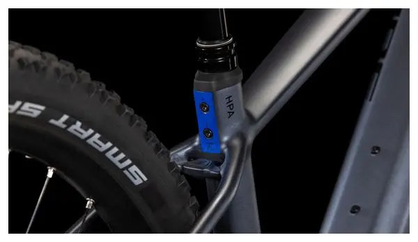 VTT Électrique Semi-Rigide Cube Reaction Hybrid Pro 600 Shimano Deore/Deore XT 12V 600 Wh 29'' Gris Metallic 2025 JARDINS LOISIRS