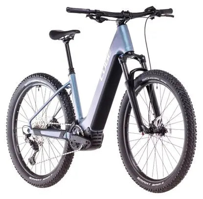 VTT Électrique Semi-Rigide Cube Reaction Hybrid Pro 800 Easy Entry Shimano Deore/Deore XT 12V 800 Wh 27.5'' Bleu Vert Smaragd 2025 JARDINS LOISIRS