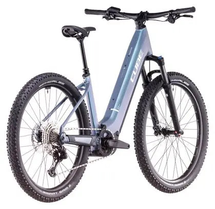VTT Électrique Semi-Rigide Cube Reaction Hybrid Pro 800 Easy Entry Shimano Deore/Deore XT 12V 800 Wh 27.5'' Bleu Vert Smaragd 2025 JARDINS LOISIRS