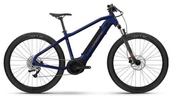VTT Electrique Semi-Rigide Haibike Alltrack 4 Shimano Alivio 9V 500 Wh 29'' Bleu JARDINS LOISIRS