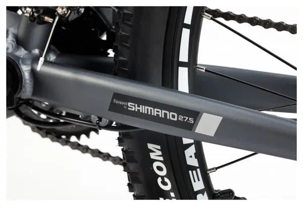 VTT Electrique Semi-Rigide Moma Bikes E-MTB 27.5'' Shimano Altus 8V Gris JARDINS LOISIRS