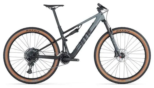 VTT Électrique Tout-Suspendu BMC Fourstroke AMP LT Three Sram NX Eagle 12V 360 Wh 29'' Gris Iron Noir 2024 JARDINS LOISIRS