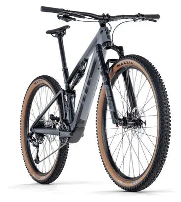 VTT Électrique Tout-Suspendu BMC Fourstroke AMP LT Three Sram NX Eagle 12V 360 Wh 29'' Gris Iron Noir 2024 JARDINS LOISIRS