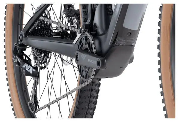 VTT Électrique Tout-Suspendu BMC Fourstroke AMP LT Three Sram NX Eagle 12V 360 Wh 29'' Gris Iron Noir 2024 JARDINS LOISIRS