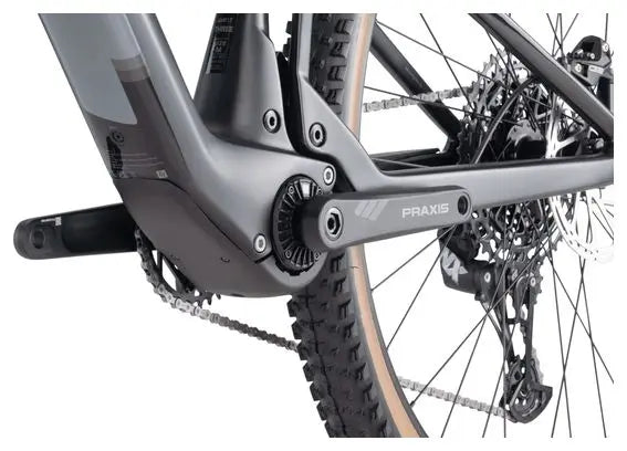 VTT Électrique Tout-Suspendu BMC Fourstroke AMP LT Three Sram NX Eagle 12V 360 Wh 29'' Gris Iron Noir 2024 JARDINS LOISIRS