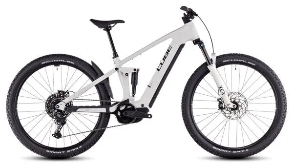 VTT Électrique Tout-Suspendu Cube Stereo Hybrid One22 Pro 800 Shimano Cues 10V 800 Wh 29'' Beige Desert Stone 2025 JARDINS LOISIRS
