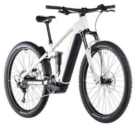VTT Électrique Tout-Suspendu Cube Stereo Hybrid One22 Pro 800 Shimano Cues 10V 800 Wh 29'' Beige Desert Stone 2025 JARDINS LOISIRS