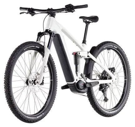 VTT Électrique Tout-Suspendu Cube Stereo Hybrid One22 Pro 800 Shimano Cues 10V 800 Wh 29'' Beige Desert Stone 2025 JARDINS LOISIRS