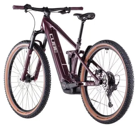 VTT Électrique Tout-Suspendu Cube Stereo Hybrid One22 Pro 800 Shimano Cues 10V 800 Wh 29'' Rouge Amarone 2025 JARDINS LOISIRS
