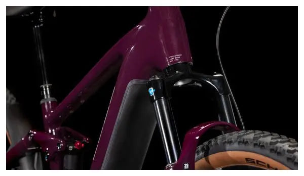 VTT Électrique Tout-Suspendu Cube Stereo Hybrid One22 Pro 800 Shimano Cues 10V 800 Wh 29'' Rouge Amarone 2025 JARDINS LOISIRS