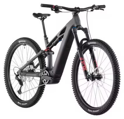 VTT Électrique Tout-Suspendu Cube Stereo Hybrid One44 HPC SLX 800 Shimano Deore XT 12V 800 Wh 29'' Gris Slab 2026 VERTS LOISIRS