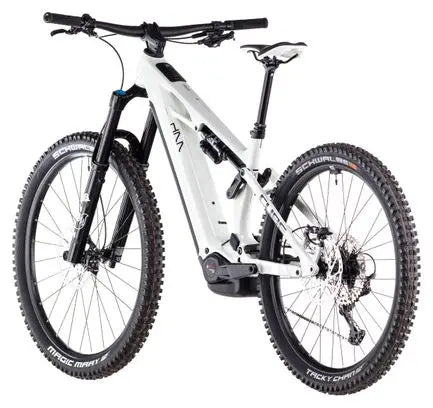 VTT Électrique Tout-Suspendu Cube Stereo Hybrid One77 HPC SLX 800 Shimano Deore XT 12V 800 Wh 29''/27.5'' Beige Desert Stone Vert 2025 JARDINS LOISIRS